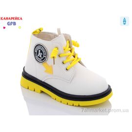 Черевики дитячі зручні Весна/осінь B7216-4 (8 пар р.26-30) "GFB-Канарейка" недорого оптом від прямого постачальника