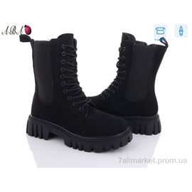 Черевики жіночі стильні Весна/осінь H1-2 (6 пар р.36-41) "Aba" недорого оптом від прямого постачальника