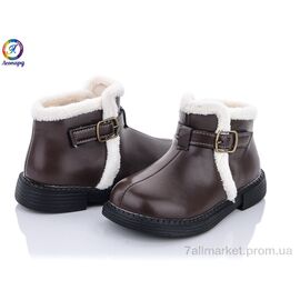 Черевики дитячі зручні Весна/осінь AA13-2 (10 пар р.26-30) "Леопард" недорого оптом від прямого постачальника