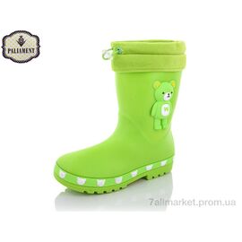 Фотография Резиновая обувь детская Весна/осень G68-31 (10 пар р.31-35) "PALIAMENT" недорого оптом от прямого поставщика
