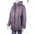 Куртка жіноча Весна/осінь Лідія фіолетовий (6 шт. р.сітка48-58) "Tatiana-DIVO" недорого оптом від прямого постачальника