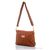 Жіноча сумка 1209-3 brown 17*25*9 см, "David Polo" недорого оптом від прямого постачальника