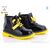 Фотография Ботинки детские удобные Весна/осень GP708A black-yellow (5 пар р.25-30) "Clibee-Doremi" недорого оптом от прямого поставщика
