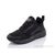 Кросівки жіночі модні Літо 1521-4 black (8 пар р.37-41) "CR" недорого оптом від прямого постачальника