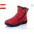 Фотография Ботинки женские стильные зима д 8102-2 red (8 пар р.37-42) "Saimaoji" недорого оптом от прямого поставщика