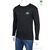 Термобілизна чоловіча Зима Лонгслів 555 black (6 шт. р.сіткаS-3XL) "Textile" недорого оптом від прямого постачальника