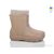 Чоботи з піни жіночі Зима RD661 бежевий (6 пар р.37-41) "Крок" недорого оптом від прямого постачальника
