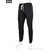 Спортивні штани чоловічі Зима 3943-A46 black (5 шт. р.сіткаM-3XL) "BIG" недорого оптом від прямого постачальника