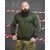 Худи чоловічий 734 green р.M-3XL "Madoka" недорого оптом від прямого постачальника