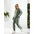 Костюм спортивний жіночий теплий 900 green р.38-52 "DORA" недорого оптом від прямого постачальника