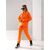 Костюм спортивний жіночий теплий 894 orange р.36-42 "DORA" недорого оптом від прямого постачальника