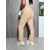 Фотография Штаны спортивные женские 1087 beige р.42-52 "FEMZONE" недорого оптом от прямого поставщика, изображение 2