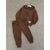 Костюм дитячий спортивний на дівчинку 1001 brown р.2-5 "BURATINO" недорого оптом від прямого постачальника