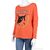 Фотография Кофта женская Весна/осень B091-3 orange (10723) (5 шт. р.сетка One size) "Obuvok" недорого оптом от прямого поставщика