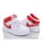 Кросівки дитячі модні Весна/осінь Y49-0141B white-red (6 пар р.32-37) "Violeta" недорого оптом від прямого постачальника