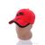 Фотография Кепка для мужчин Весна/осень PM015-2 red (5 шт. р.сетка 57-59) "KUINH" недорого оптом от прямого поставщика, изображение 2