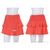 Фотография Шорты женские Лето PU6963 вузька резинка червоний (06710) (4 шт. р.сетка M-2XL) "Obuvok" недорого оптом от прямого поставщика, изображение 4