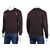 Фотография Кофта мужская Зима 3918-01-4 brown (5 шт. р.сетка XL-5XL) "Мир" недорого оптом от прямого поставщика, изображение 3