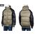 Куртка чоловіча Зима 3937-23128-5 khaki (5 шт. р.сітка48-56) "BIG" недорого оптом від прямого постачальника, зображення 3