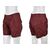 Шорты женские Лето B0133-1 (11253) bordo (4 шт. р.сетка XL) "Obuvok" недорого оптом от прямого поставщика, изображение 3 Фотография Шорты женские Лето B0133-1 (11253) bordo (4 шт. р.сетка XL) "Obuvok" недорого оптом от прямого поставщика, изображение 3