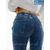 Фотография Джинсы с поясом на резинке размерный ряд 25,26,27,28,29,30 "PARTNERS" недорого от прямого поставщика, изображение 3