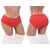Фотография Трусы Весна/осень 002-04-1 red (XL) 08990 (12 шт. р.сетка XL) "Obuvok" недорого оптом от прямого поставщика, изображение 3