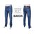 Джинси чоловічі Весна/осінь BR9380 (8 шт. р.сітка32-42) "Baron" недорого оптом від прямого постачальника, зображення 4