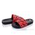 Фотография Шлепки женские облегченные Лето Q115-L33-19 black-red (8 пар р.36-41) "Violeta" недорого оптом от прямого поставщика, изображение 2