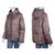 Куртка жіноча Весна/осінь 2830-213-5 brown (4 шт. р.сіткаM-2XL) "Мир" недорого оптом від прямого постачальника, зображення 3