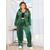 Спортивний костюм жіночий на блискавці велюр прямі штани батал 50,52,54 (10кв) "NOWEMBER", зображення 3