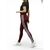 Лосінси жіночі Весна/осінь 50253 бордовий (4 шт. р.сітка2XL-5XL) "Margo" недорого оптом від прямого постачальника, зображення 2