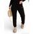 Фотография Спортивные брюки женские Весна/осень 10231AD чорний (4 шт. р.сетка S-XL) "Sport style" недорого оптом от прямого поставщика