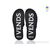 Тапки жіночі для будинку Весна/осінь 333M чорний (9 пар р.40-45) "Active" недорого оптом від прямого постачальника, зображення 2