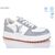 Кросівки жіночі модні Весна/осінь 2056 white-grey (8 пар р.36-41) "Ailaifa" недорого оптом від прямого постачальника