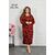 Плаття жіноче домашнє р-ри 2XL-4XL (мікс) "FLOWER" купити недорого від прямого постачальника, зображення 2