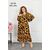Плаття жіноче домашнє р-ри 2XL-4XL (мікс) "FLOWER" купити недорого від прямого постачальника, зображення 3