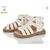 Фотография Босоножки детские летние Лето ZB2282 beige (6 пар р.26-30) "Clibee-Doremi" недорого оптом от прямого поставщика