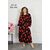 Фотография Платье женское домашнее р-ры 2XL-4XL (микс) "FLOWER" купить недорого от прямого поставщика, изображение 3