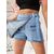 Фотография Женские джинсовые шорты-юбка размерный ряд 25,26,27,28,29,30 "PARTNERS" недорого от прямого поставщика, изображение 4