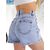 Фотография Стрейчевые джинсовые шорты размерный ряд 25,26,27,28,29,30 "PARTNERS" недорого от прямого поставщика, изображение 3