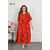 Плаття жіноче домашнє р-ри 2XL-4XL (3 кв) "FLOWER" купити недорого від прямого постачальника, зображення 3