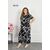 Плаття жіноче домашнє р-ри 2XL-4XL (3кл) "FLOWER" купити недорого від прямого постачальника, зображення 2