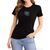 Футболка жіноча Літо 234 чорний (5 шт. р.сіткаM-3XL) "Алия" недорого оптом від прямого постачальника