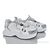Фотография Кроссовки женские модные Весна/осень No brand D53 white (8 пар р.37-40) "Prime-Opt" недорого оптом от прямого поставщика