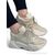 Фотография Кроссовки женские модные Весна/осень Z2 beige (8 пар р.36-40) "I8denim" недорого оптом от прямого поставщика