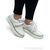 Фотография Кроссовки женские модные Весна/осень Z15 white (8 пар р.36-40) "I8denim" недорого оптом от прямого поставщика