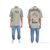 Футболка чоловіча Літо 90553 gri (5 шт. р.сіткаS-XL) "I8denim" недорого оптом від прямого постачальника