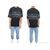 Фотография Футболка мужская Лето 90571 siyah (5 шт. р.сетка S-XL) "I8denim" недорого оптом от прямого поставщика