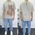 Фотография Футболка мужская Лето 90578 gri (5 шт. р.сетка S-XL) "I8denim" недорого оптом от прямого поставщика, изображение 2