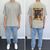 Фотография Футболка мужская Лето 90554 gri (5 шт. р.сетка S-XL) "I8denim" недорого оптом от прямого поставщика, изображение 2